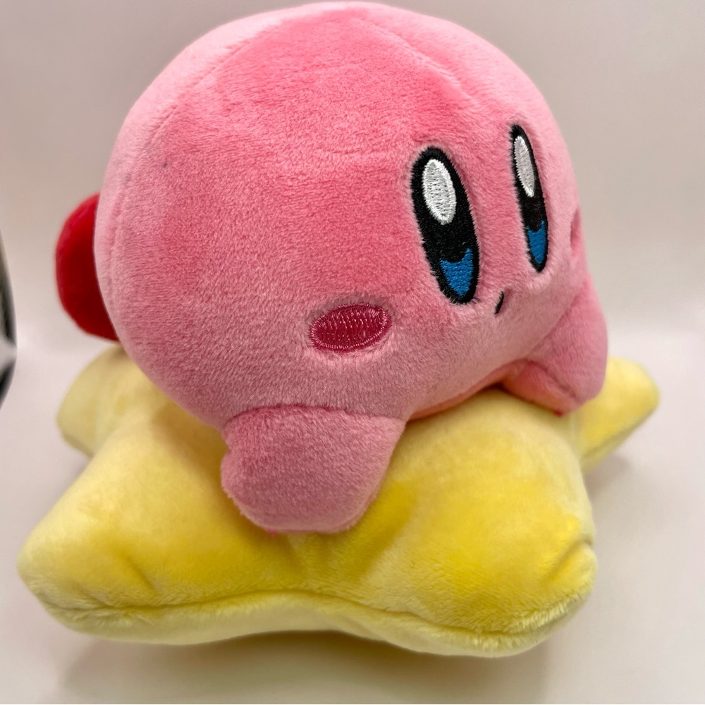 Club Mocchi-Mocchi Warp Star Kirby Junior 6” Plush - NEW* - Picture 3 of 8